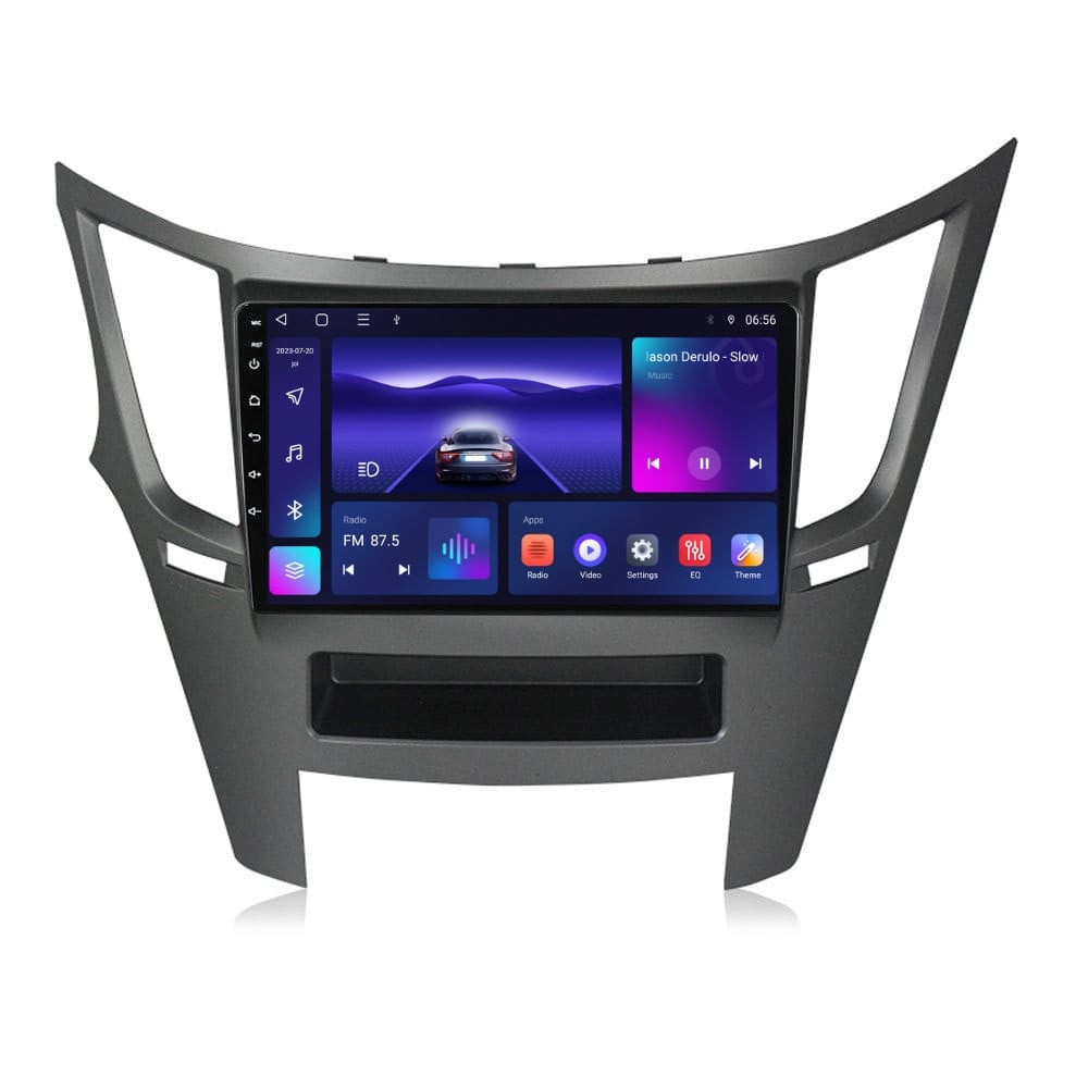 Navigatie dedicata cu Android Subaru Outback / Legacy 2009 - 2014, 4GB RAM, Radio GPS Dual Zone, Display HD IPS 9" Touchscreen, Internet Wi-Fi, Bluetooth, MirrorLink, USB