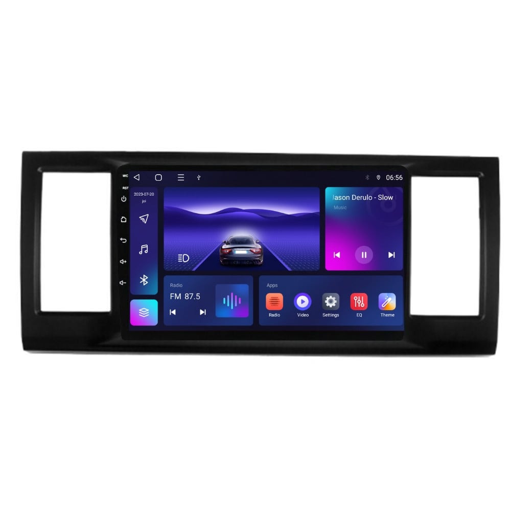 Navigatie dedicata cu Android VW Transporter / Caravelle / Multivan T6 2015 - 2020, 4GB RAM, Radio GPS Dual Zone, Display HD IPS 9" Touchscreen, Internet Wi-Fi, Bluetooth, MirrorLink, USB