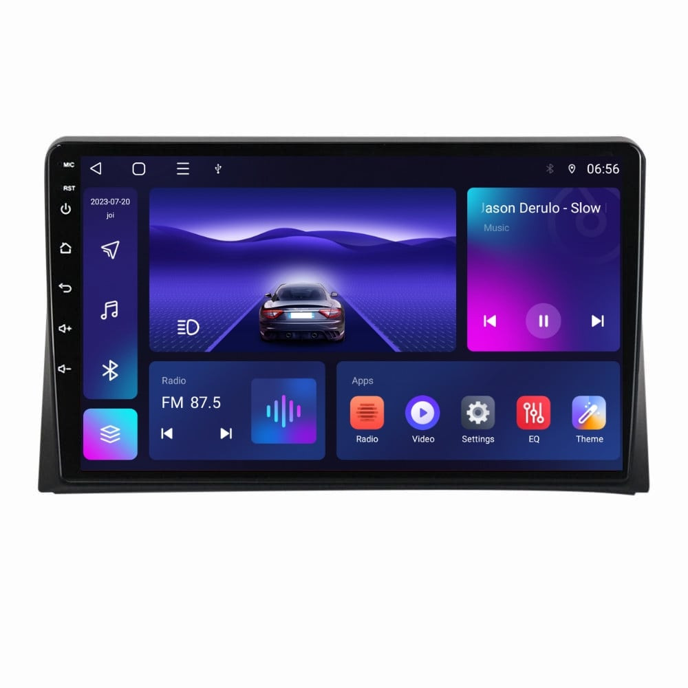 Navigatie dedicata cu Android VW Multivan V (2003-2015), 4GB RAM, Radio GPS Dual Zone, Display HD IPS 9" Touchscreen, Internet Wi-Fi, Bluetooth, MirrorLink, USB