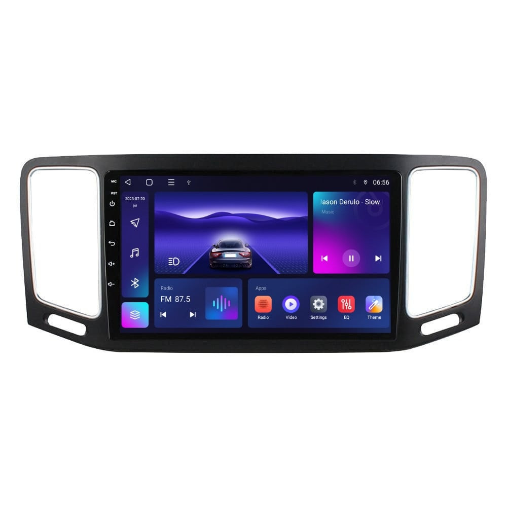 Navigatie dedicata cu Android VW Sharan dupa 2010, 4GB RAM, Radio GPS Dual Zone, Display HD IPS 9'' Touchscreen, Internet Wi-Fi, Bluetooth, MirrorLink, USB