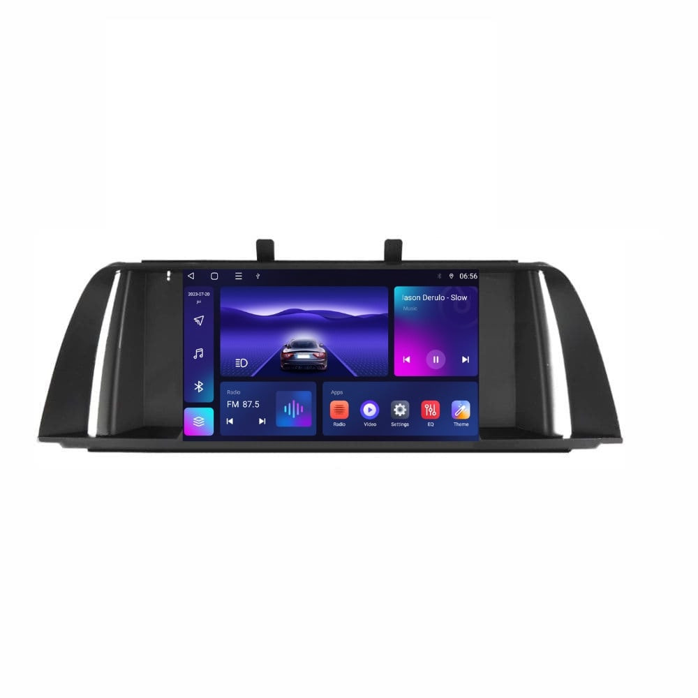 Navigatie dedicata cu Android BMW Seria 5 (F10) 2009 - 2012, 4GB RAM, Radio GPS Dual Zone, Display HD IPS 9" Touchscreen, Internet Wi-Fi, Bluetooth, MirrorLink, USB