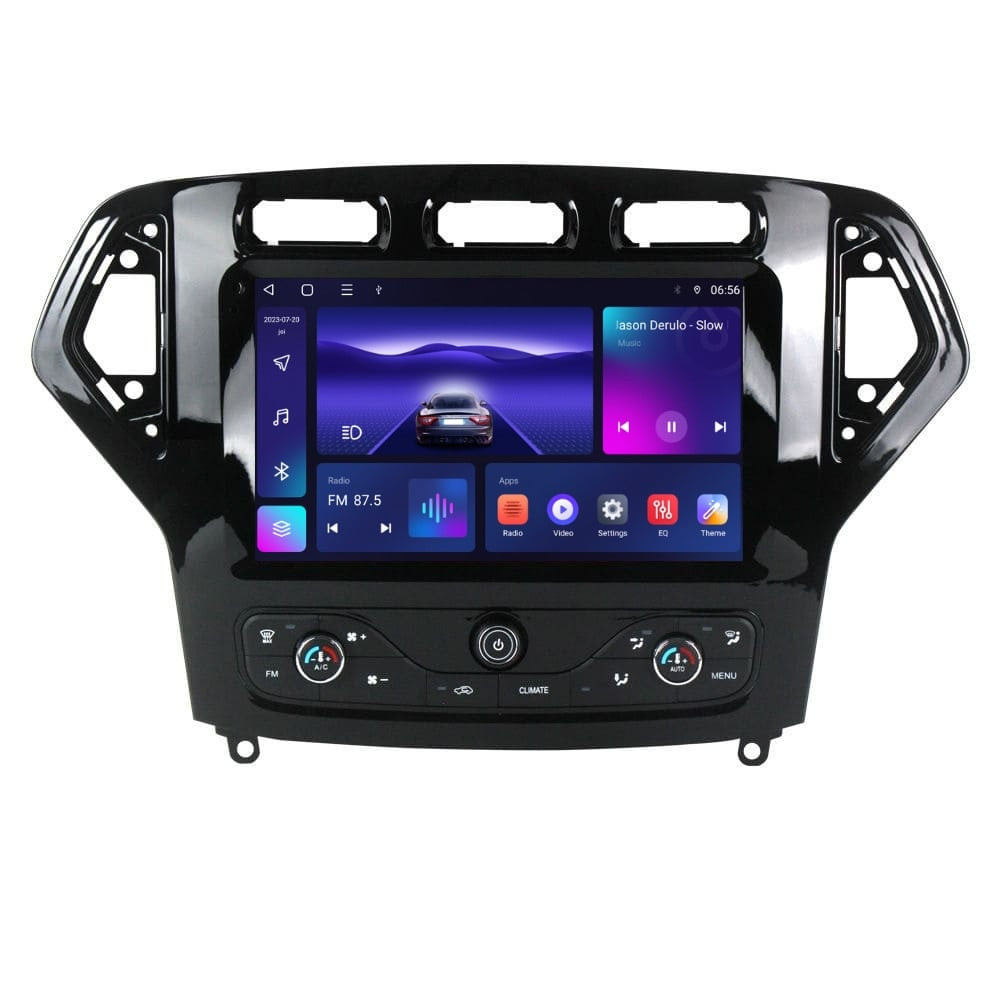 Navigatie dedicata cu Android Ford Mondeo IV 2007 - 2011 cu navigatie originala, 4GB RAM, Radio GPS Dual Zone, Display HD IPS 9" Touchscreen, Internet Wi-Fi, Bluetooth, MirrorLink, USB