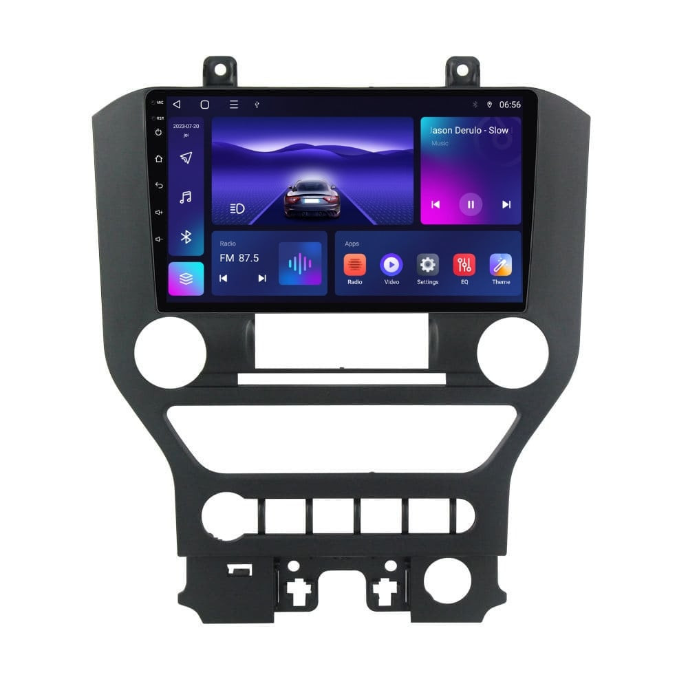 Navigatie dedicata cu Android Ford Mustang 2014 - 2021 cu navigatie originala, 4GB RAM, Radio GPS Dual Zone, Display HD IPS 9" Touchscreen, Internet Wi-Fi, Bluetooth, MirrorLink, USB