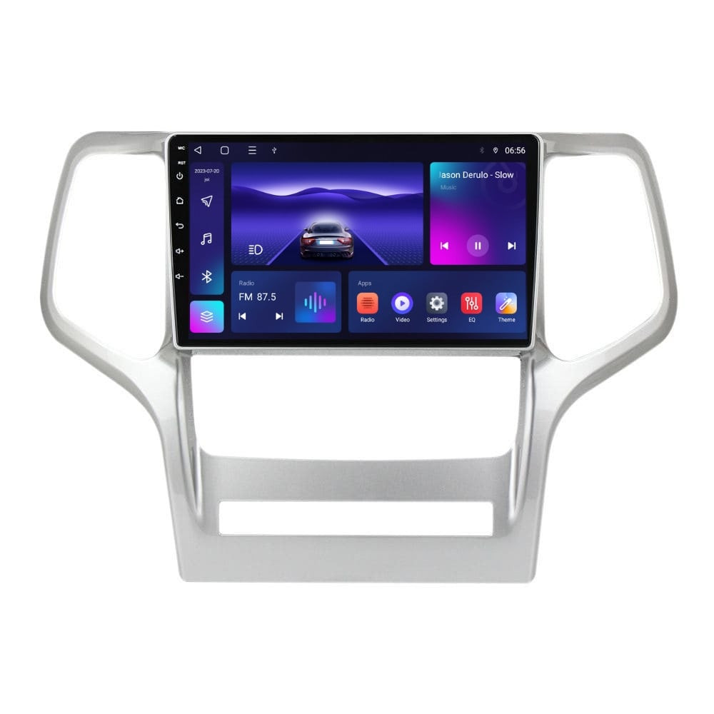 Navigatie dedicata cu Android Jeep Grand Cherokee IV 2011 - 2014, 4GB RAM, Radio GPS Dual Zone, Display HD IPS 9" Touchscreen, Internet Wi-Fi, Bluetooth, MirrorLink, USB