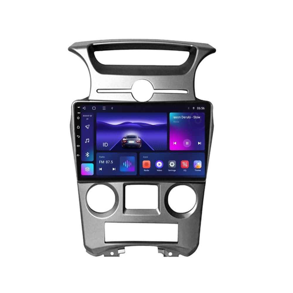 Navigatie dedicata cu Android KIA Carens III 2006 - 2013, clima automata, 4GB RAM, Radio GPS Dual Zone, Display HD IPS 9" Touchscreen, Internet Wi-Fi, Bluetooth, MirrorLink, USB
