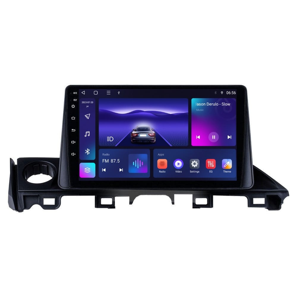 Navigatie dedicata cu Android Mazda 6 2015 - 2018, 4GB RAM, Radio GPS Dual Zone, Display HD IPS 9" Touchscreen, Internet Wi-Fi, Bluetooth, MirrorLink, USB