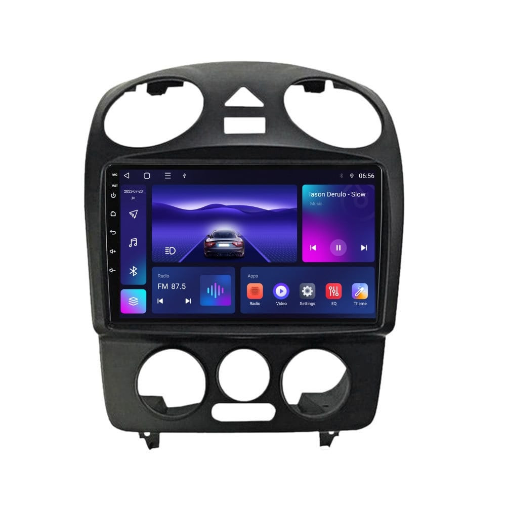 Navigatie dedicata cu Android VW New Beetle 2004 - 2011, 4GB RAM, Radio GPS Dual Zone, Display HD IPS 9" Touchscreen, Internet Wi-Fi, Bluetooth, MirrorLink, USB
