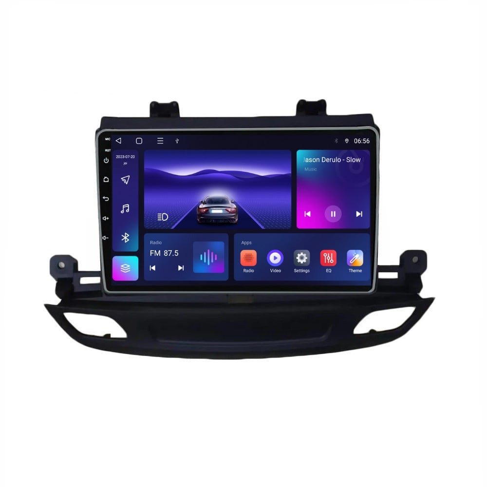 Navigatie dedicata cu Android Opel Insignia B dupa 2017, 4GB RAM, Radio GPS Dual Zone, Display HD IPS 9" Touchscreen, Internet Wi-Fi, Bluetooth, MirrorLink, USB
