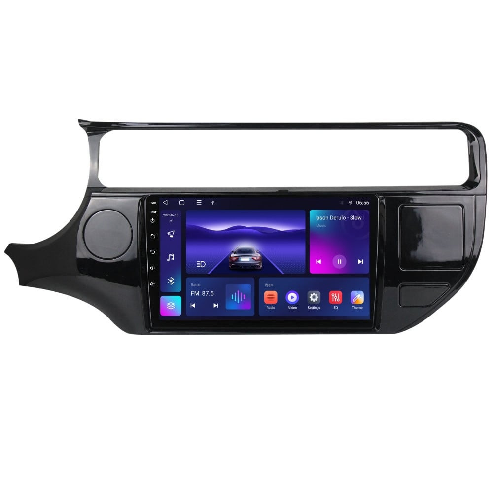 Navigatie dedicata cu Android Kia Rio III 2014 - 2017, 4GB RAM, Radio GPS Dual Zone, Display HD IPS 9" Touchscreen, Internet Wi-Fi, Bluetooth, MirrorLink, USB
