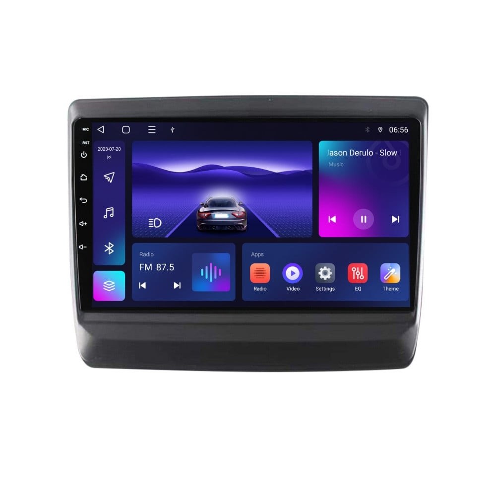 Navigatie dedicata cu Android Isuzu D-Max III dupa 2020, 4GB RAM, Radio GPS Dual Zone, Display HD IPS 9" Touchscreen, Internet Wi-Fi, Bluetooth, MirrorLink, USB
