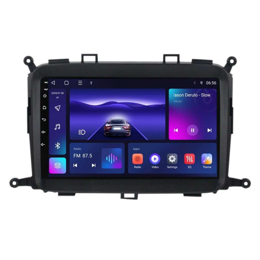 Navigatie dedicata cu Android Kia Carens IV 2013 - 2018, 4GB RAM, Radio GPS Dual Zone, Display HD IPS 9" Touchscreen, Internet Wi-Fi, Bluetooth, MirrorLink, USB