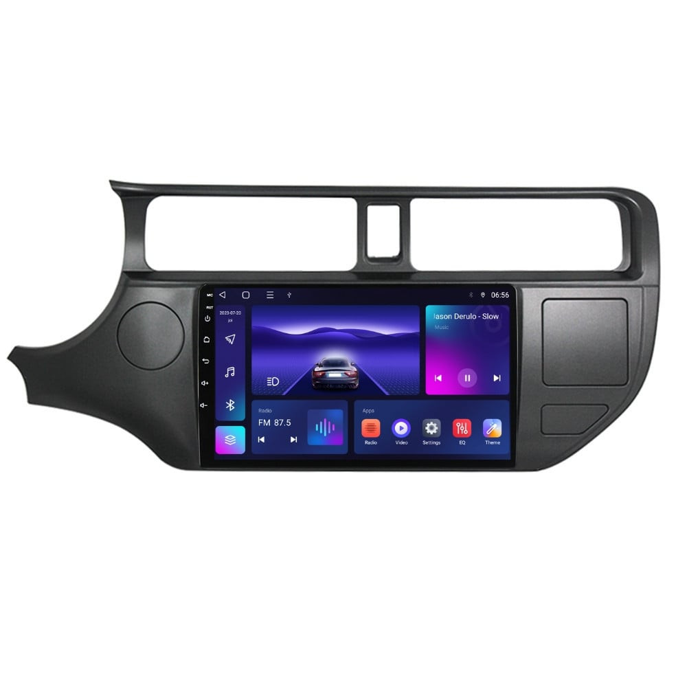 Navigatie dedicata cu Android Kia Rio III 2011 - 2014, 4GB RAM, Radio GPS Dual Zone, Display HD IPS 9" Touchscreen, Internet Wi-Fi, Bluetooth, MirrorLink, USB