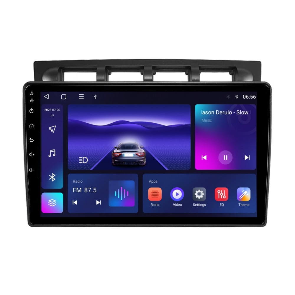 Navigatie dedicata cu Android Kia Picanto I 2004 - 2007, 4GB RAM, Radio GPS Dual Zone, Display HD IPS 9" Touchscreen, Internet Wi-Fi, Bluetooth, MirrorLink, USB
