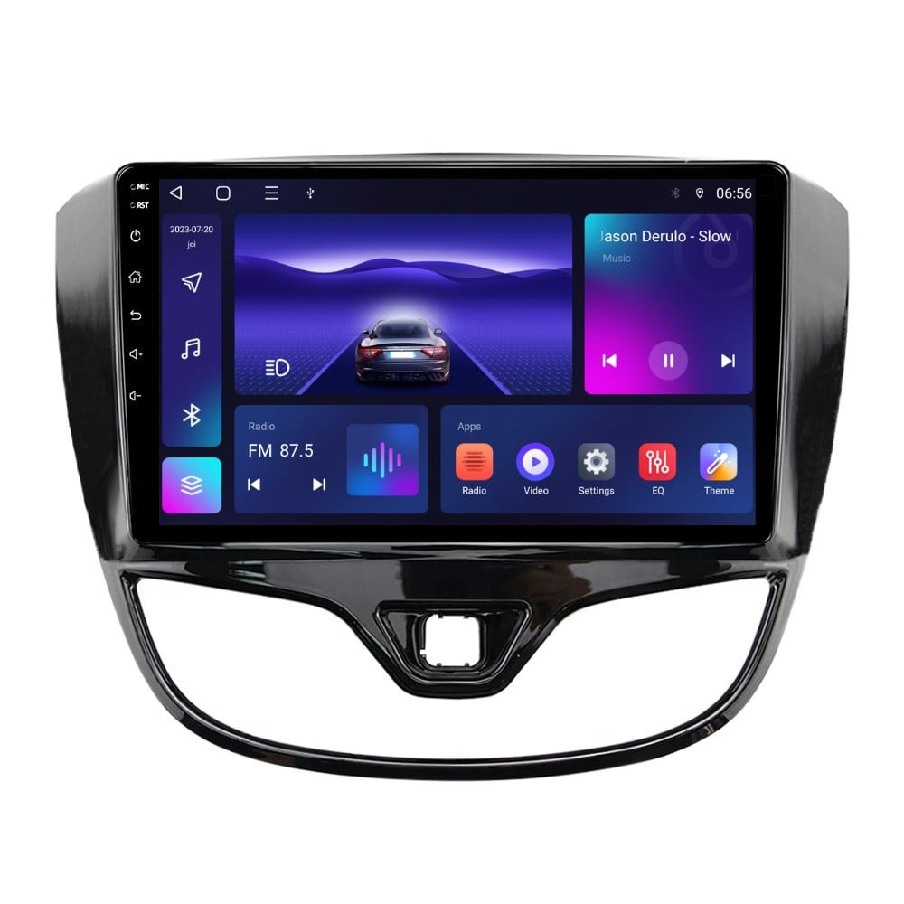 Navigatie dedicata cu Android Opel Karl 2015 - 2019, 4GB RAM, Radio GPS Dual Zone, Display HD IPS 9" Touchscreen, Internet Wi-Fi, Bluetooth, MirrorLink, USB