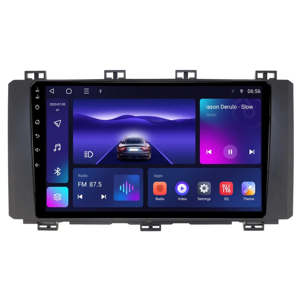 Navigatie dedicata cu Android Seat Ateca dupa 2016, 4GB RAM, Radio GPS Dual Zone, Display HD IPS 9" Touchscreen, Internet Wi-Fi, Bluetooth, MirrorLink, USB