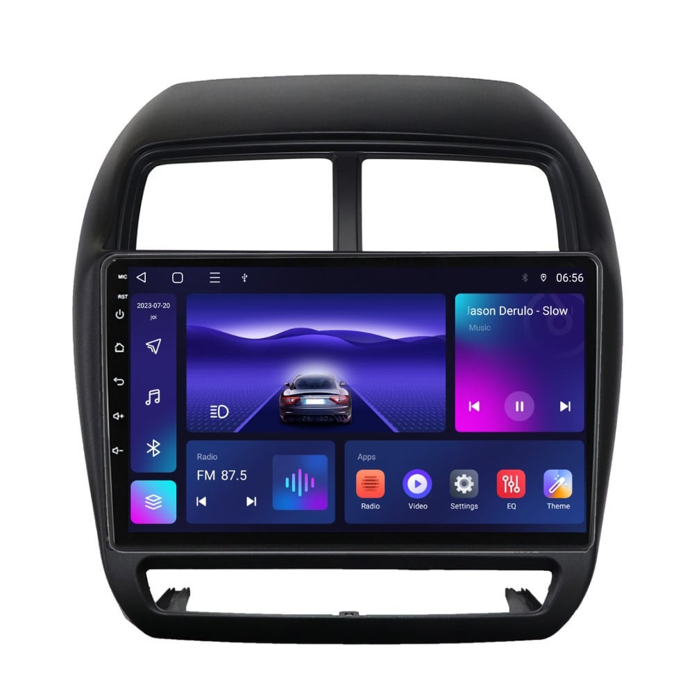 Navigatie dedicata cu Android Mitsubishi ASX 2016 - 2019, 4GB RAM, Radio GPS Dual Zone, Display HD IPS 9" Touchscreen, Internet Wi-Fi, Bluetooth, MirrorLink, USB