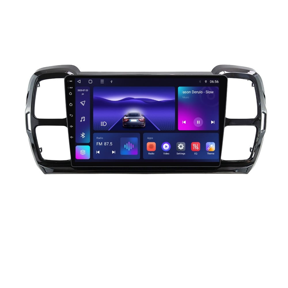 Navigatie dedicata cu Android Citroen C5 Aircross dupa 2018, 4GB RAM, Radio GPS Dual Zone, Display HD IPS 9" Touchscreen, Internet Wi-Fi, Bluetooth, MirrorLink, USB