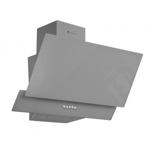 Hota decorativa sticla GLAMDUOGREY60 60cm 63dB Clasa energetica D Gri