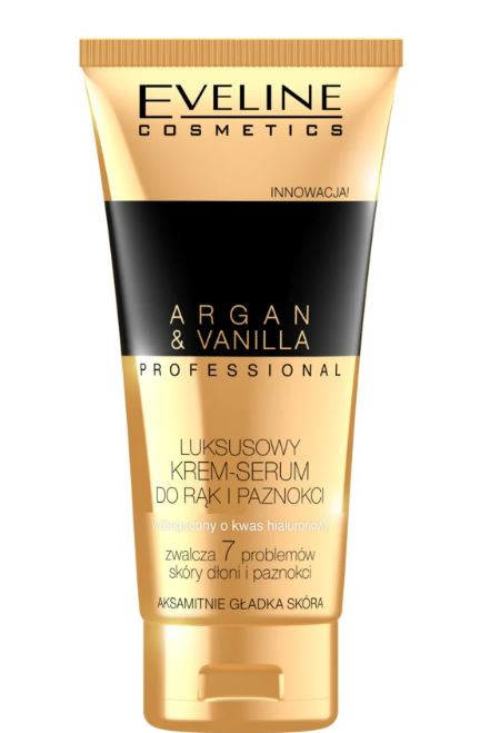 Crema de maini Eveline Cosmetics Argan&Vanilla, 100 ml