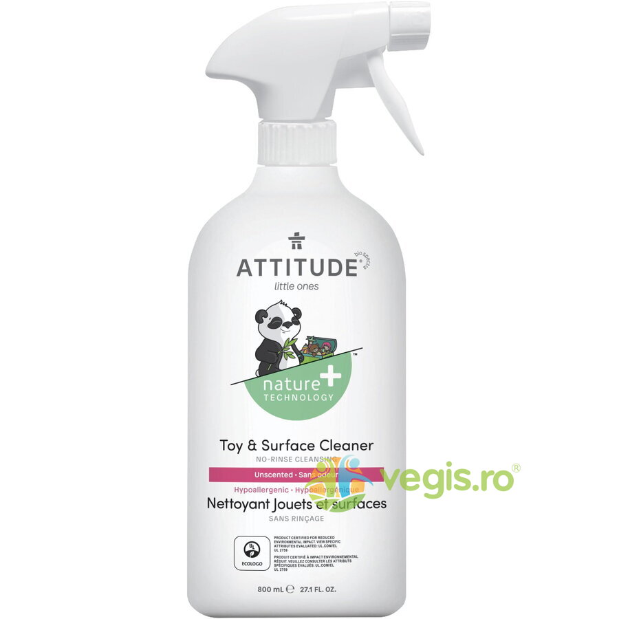 Solutie de Curatat Jucarii si Suprafete fara Miros 800ml