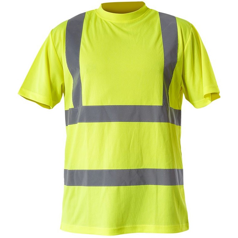 Tricou reflectorizant / galben - s