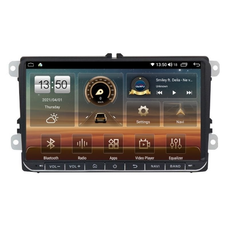 Navigatie dedicata cu Android VW Passat CC 2008 - 2018, 4GB RAM, Radio GPS Dual Zone, Display HD IPS 9" Touchscreen, Internet Wi-Fi si slot SIM 4G, Bluetooth, MirrorLink, USB