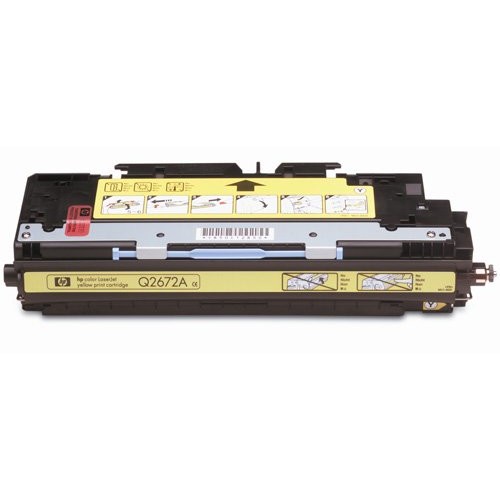 Toner laser HP Q2672A - Yellow, 4000 pagini