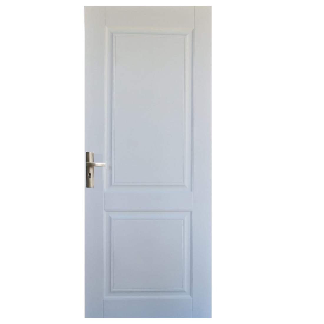 Usa interior plina Pamate U-82, reversibila, MDF, Alb, toc 10 cm, 200 x 60 x 4 cm