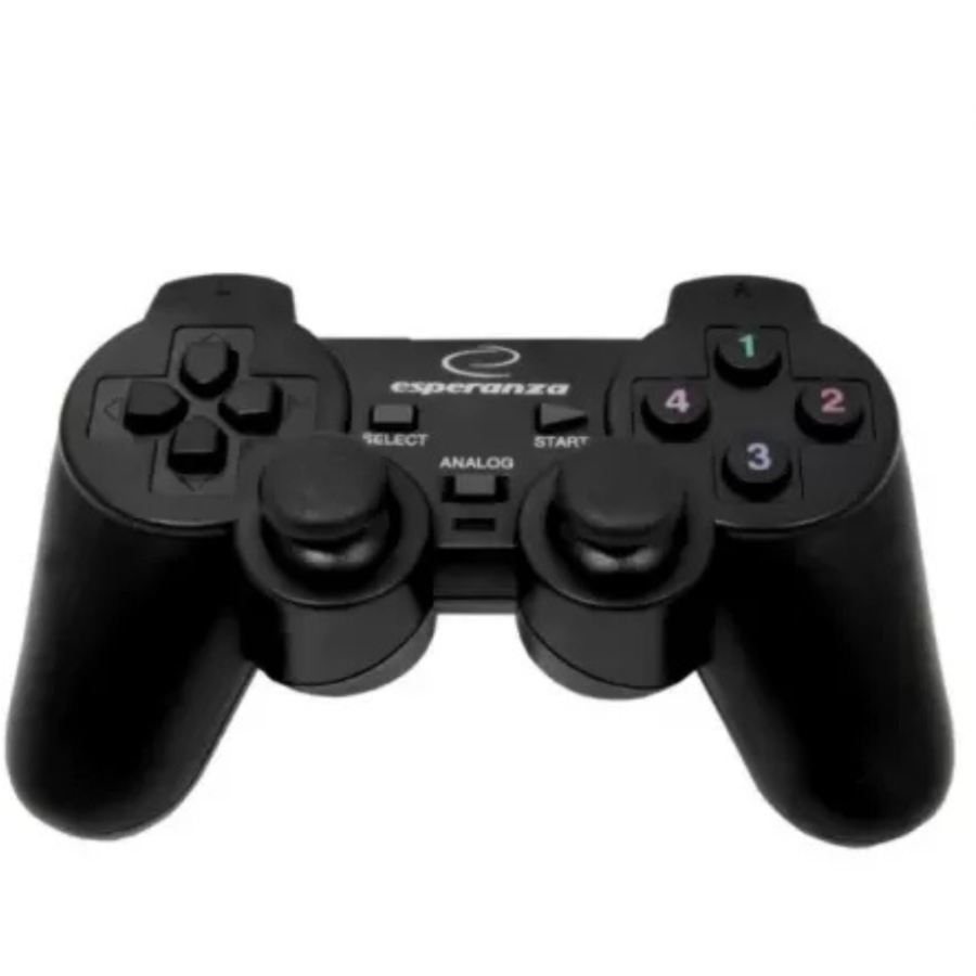 Oferte la Gamepad EG102 USB 2.0 Analog / Digital PC Playstation 3 Negru