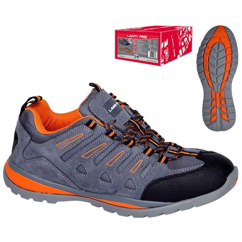 Pantof lucru obfosra din piele caprior si tesatura - 42