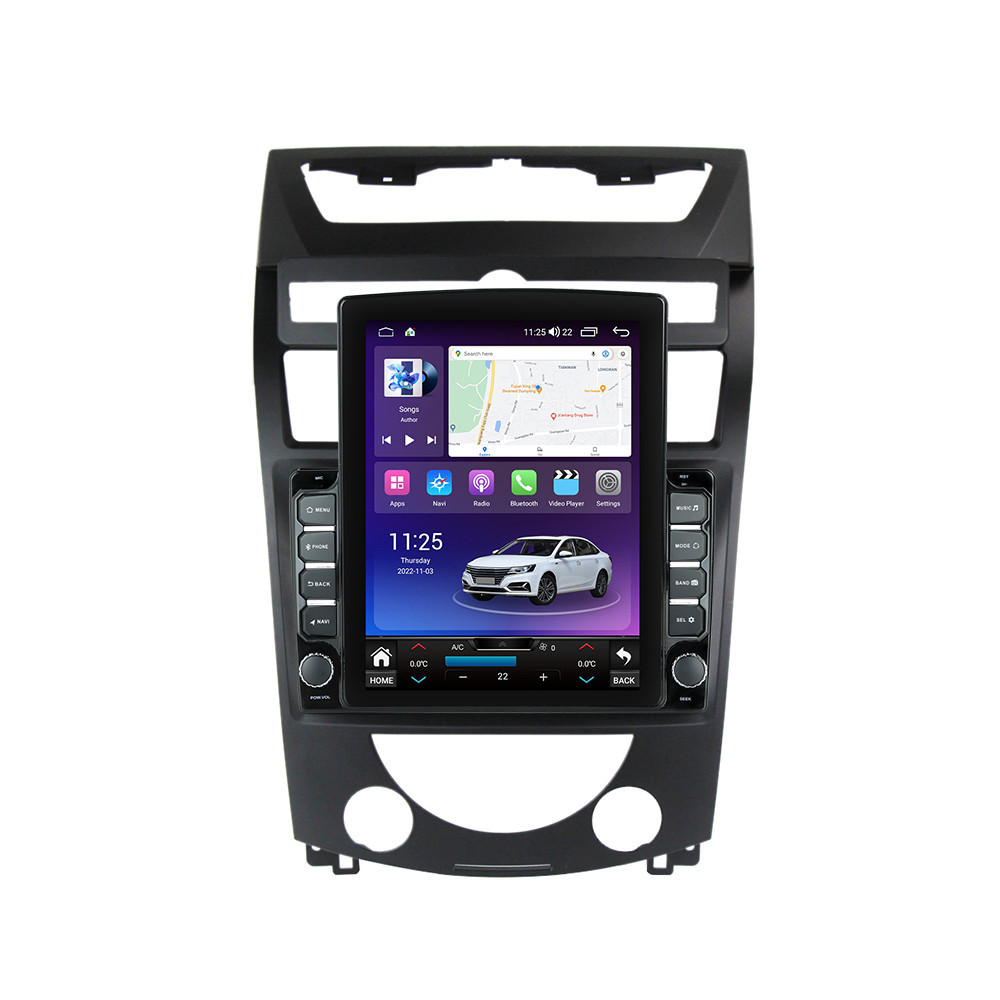 Navigatie dedicata cu Android Ssangyong Rexton 2006 - 2012, 8GB RAM, Radio GPS Dual Zone, Touchscreen IPS 9.7" HD tip Tesla, Internet Wi-Fi si slot SIM 4G, Bluetooth, MirrorLink, USB