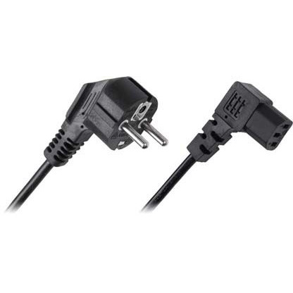 CABLU ALIMENTARE PC MUFA 90° 3M