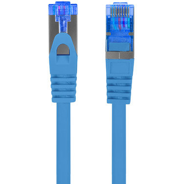 Patchcord S/FTP Cat 6A 1.5m Blue