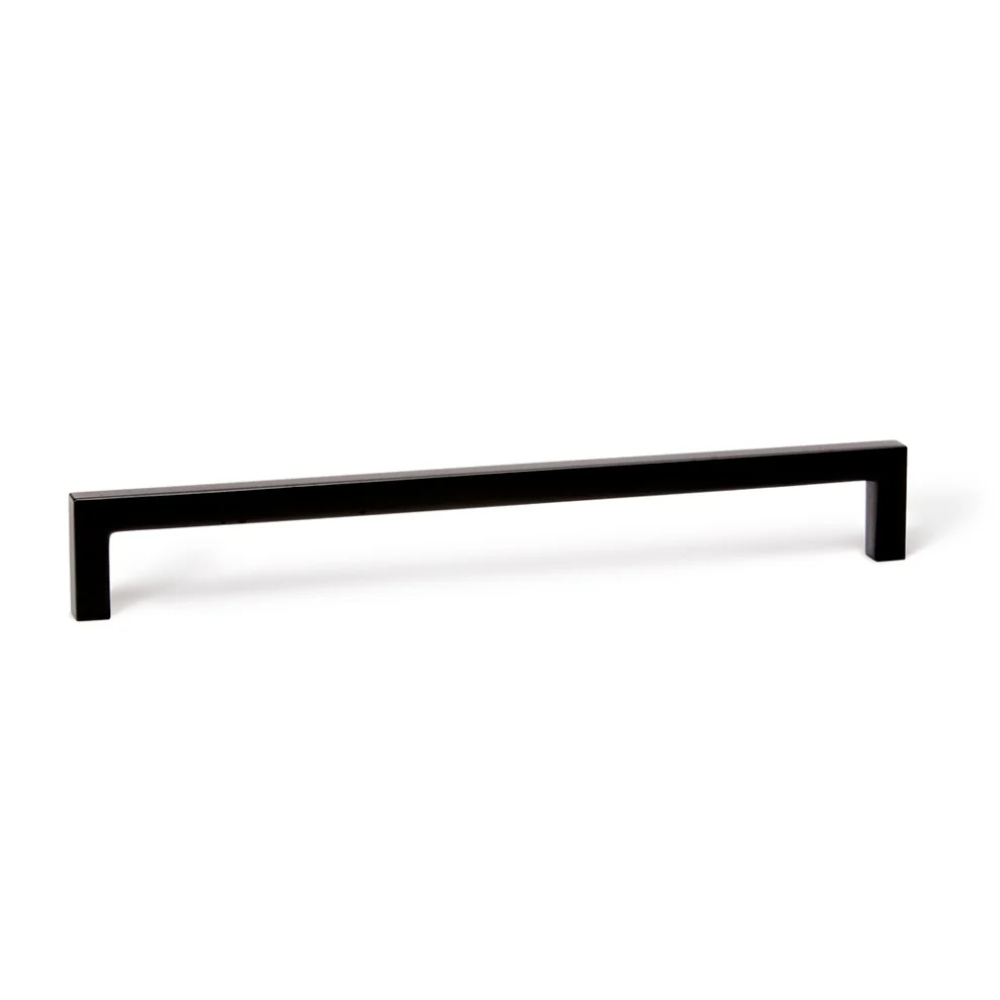 Maner U Vieffe, zamac, negru, 136 mm