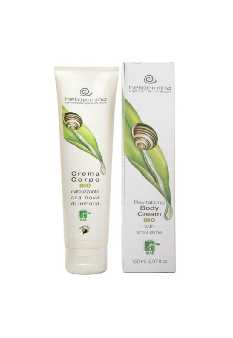 Crema de corp bio revitalizanta  Helidermina cu extract de melc - 150 ml