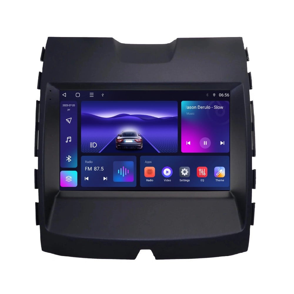 Navigatie dedicata cu Android Ford Edge 2016 - 2021 cu navigatie originala, 4GB RAM, Radio GPS Dual Zone, Display HD IPS 9" Touchscreen, Internet Wi-Fi, Bluetooth, MirrorLink, USB