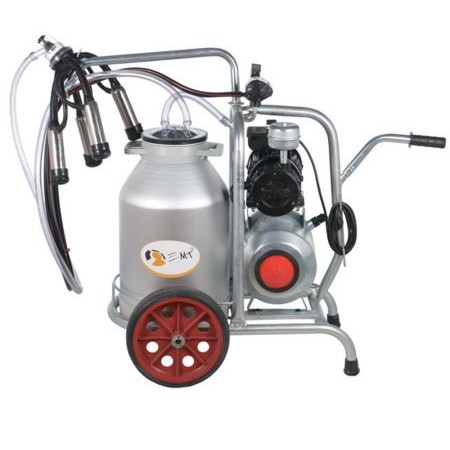 Aparat de muls vaci EMT 1+1A, 1 bidon aluminiu 20 litri, 1 post