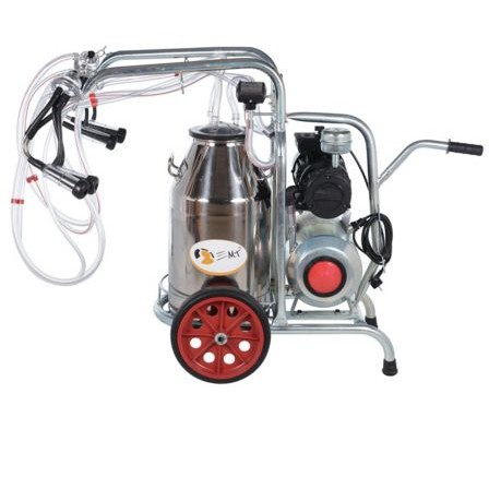 Aparat de muls oi si capre EMT 2+1 G30, un bidon inox 30 litri, 2 posturi