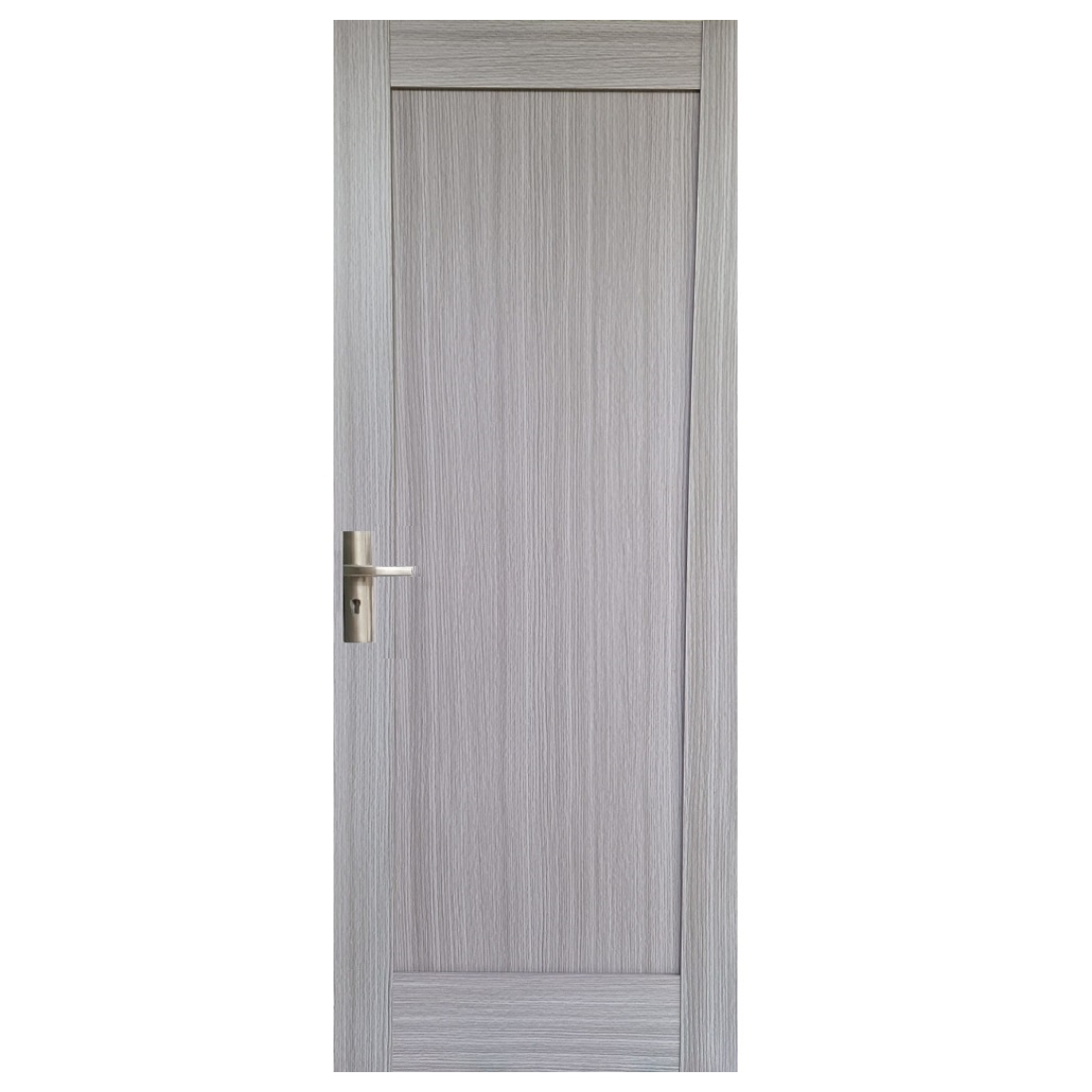 Usa interior plina Pamate U-84, reversibila, MDF, gri, toc 10 cm, 200 x 60 x 3.8 cm