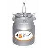 Bidon aluminiu cu capac aluminiu EMT50.25A, 25 l, manere laterale