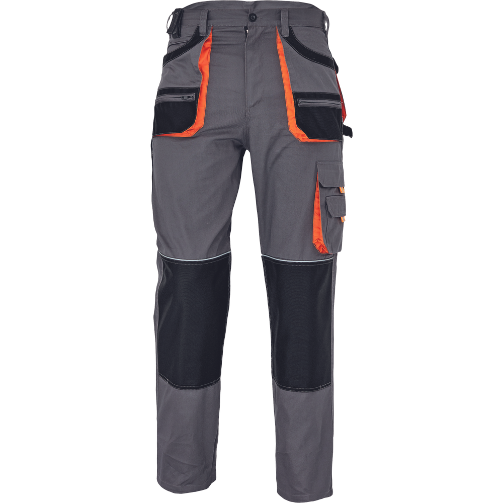 Pantaloni protectie Cerva FF CARL BE-01-003, bumbac si poliester, gri, marimea 50
