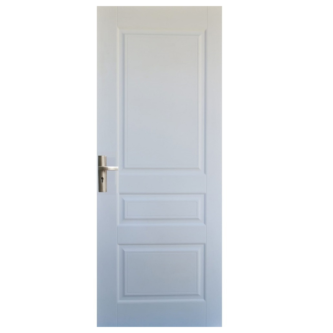 Usa interior plina Pamate U-83, reversibila, MDF, Alb, toc 10 cm, 200 x 70 x 4 cm