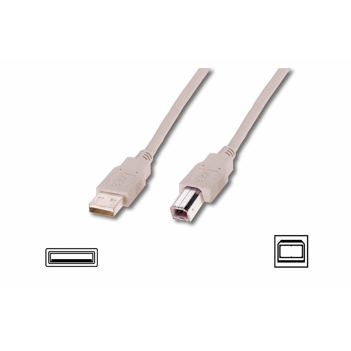 Cablu USB 2.0 AM/ BM, 3 m