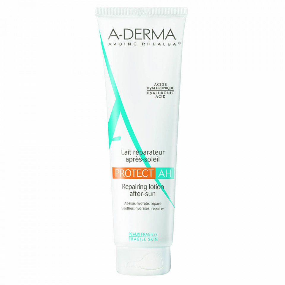 Lotiune reparatoare dupa plaja Protect AH Laboratoires A- Derma (Concentratie: Lotiune, Gramaj: 250 ml)