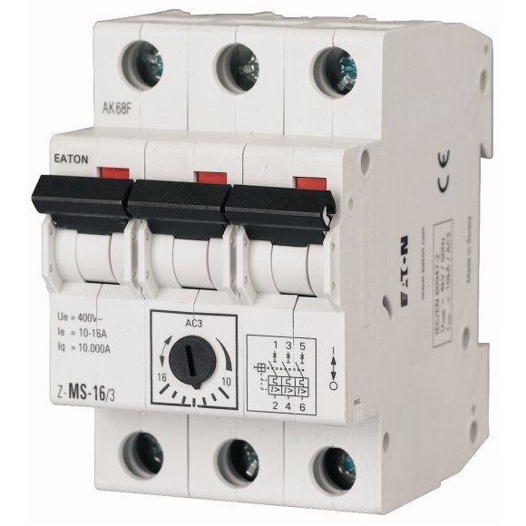 Protectie motor 3P 0,4 - 0,63A Eaton 248405