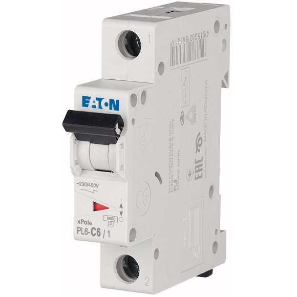 Siguranta automata 1P 6A Eaton PL6-C6/1 Eaton 286530
