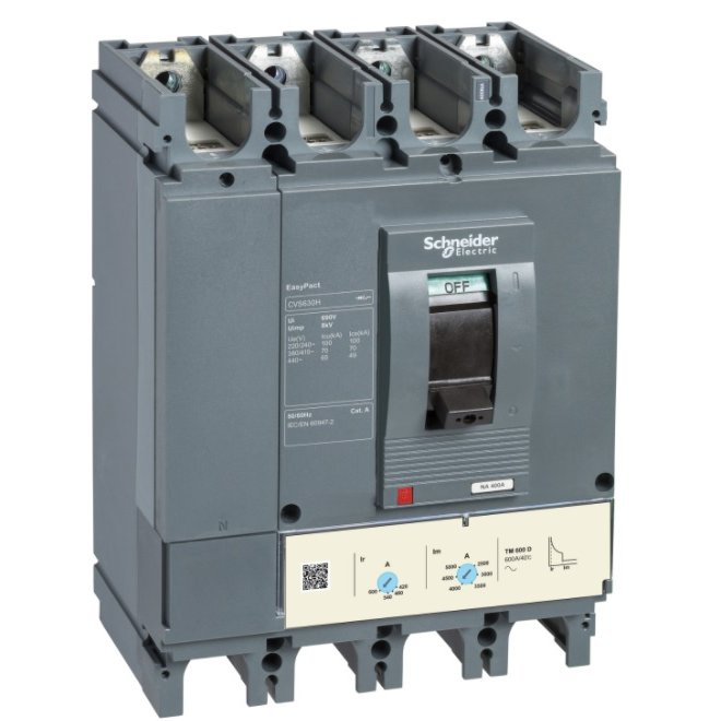 Intrerupator tip usol Easypact Cvs - Cvs630F Tm500D Intreruptor - 4P/4D 500A Schneider LV563311