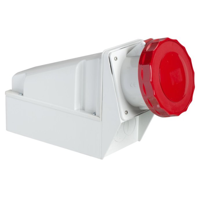 Priza industriala aplicata PT 5P 125A IP67 Schneider 81195
