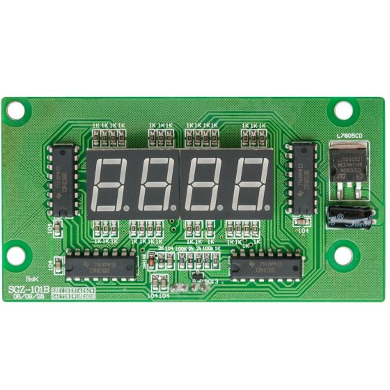 Unitate pentru contorizarea actionarilor (trecerilor) YK-TT|COUNT, compatibila cu turnichetii YK-TT122 si YK-TT112.