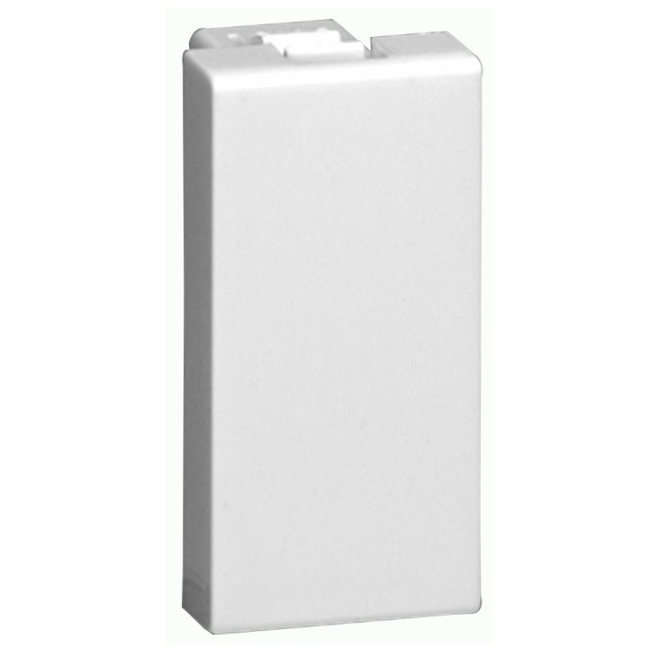 Obturator 1 Modul Legrand Mosaic 078720, alb, antimicrobian